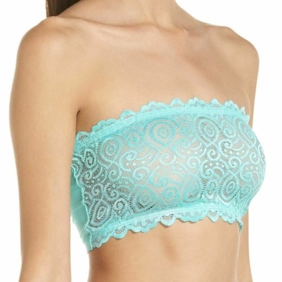 Free People Lace Reversible Seamless Bandeau - Picture 2 of 10